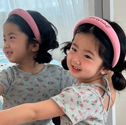 【予約】minimal embroidery hairband  / minimal