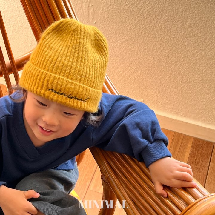 【予約】MNM embroidery knit beanie  / minimal