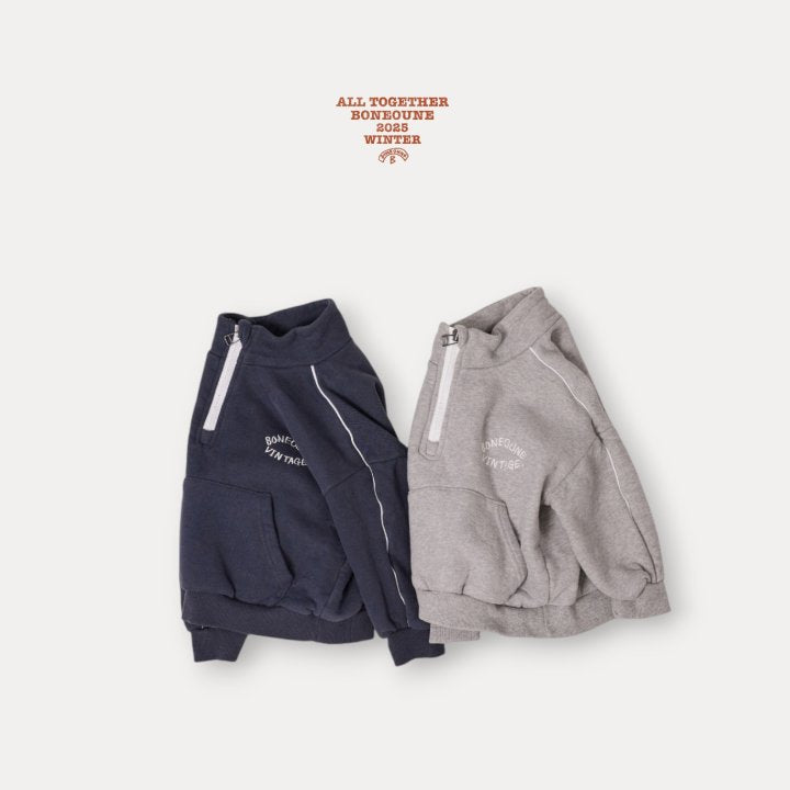 【予約】very kimo half zipup  / boneoune (XS-JL)