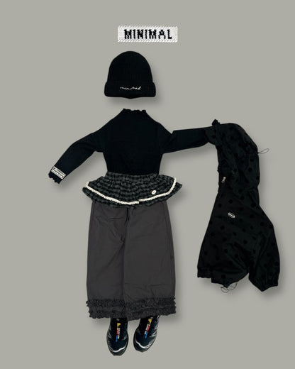 【予約】MNM embroidery knit beanie  / minimal