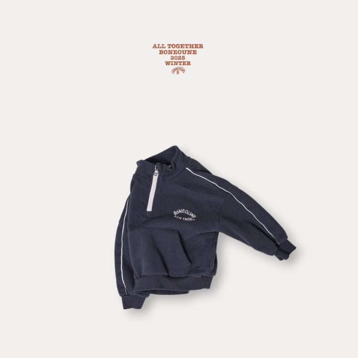 【予約】very kimo half zipup  / boneoune (XS-JL)