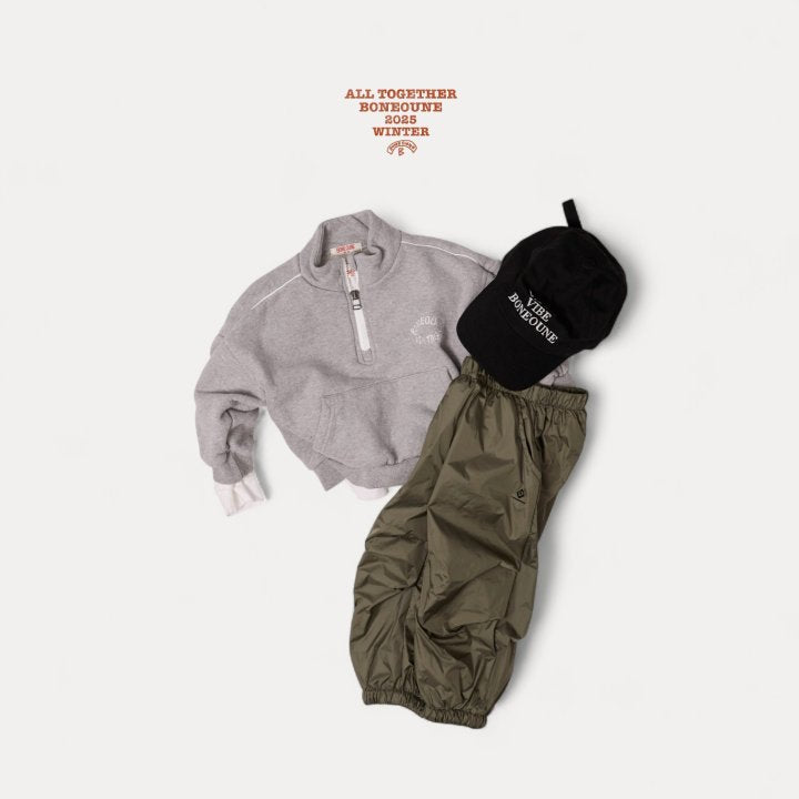 【予約】very kimo half zipup  / boneoune (XS-JL)