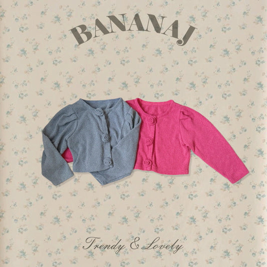 【予約】ローズカーディガン / bananaj (XS-JS)장미