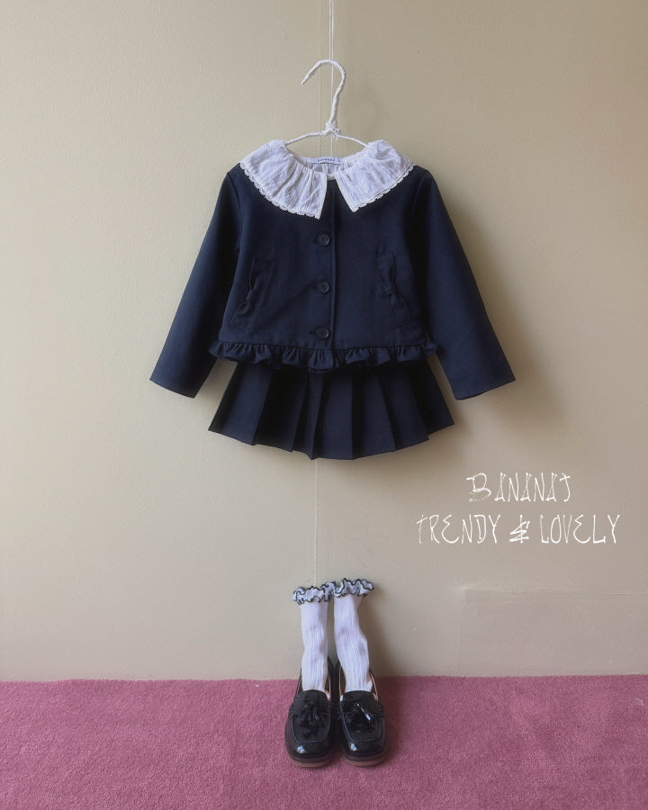 【予約】モアリボンジャケット / bananaj (XS-JS)