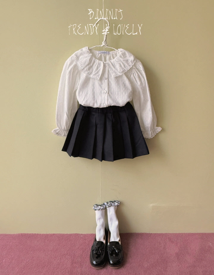 【予約】モアプリーツスカート / bananaj (XS-JS)