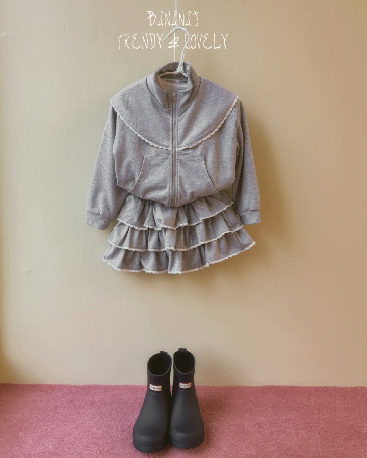 【予約】ベリーカンカンスカート / bananaj (XS-JS)