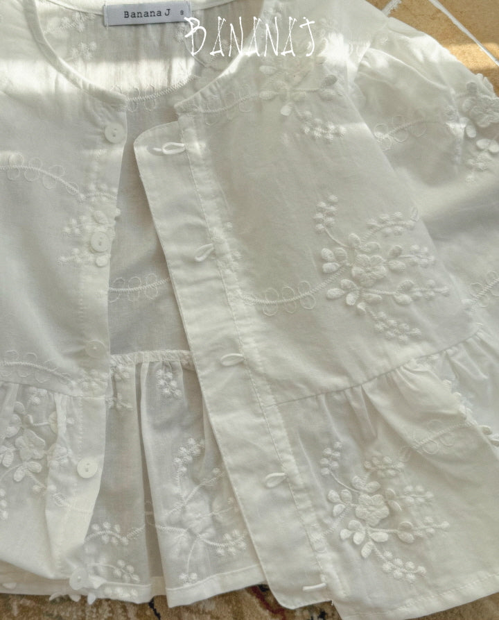 【予約】フラワーブラウス / bananaj (XS-JS)