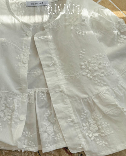 【予約】フラワーブラウス / bananaj (XS-JS)