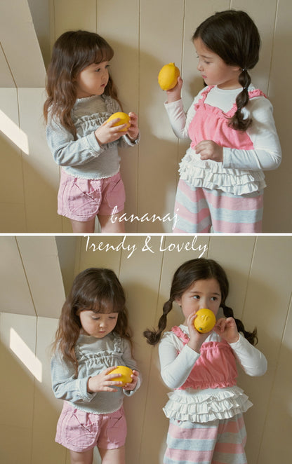 【予約】メゾンカンカンTシャツ / bananaj (XS-JS)