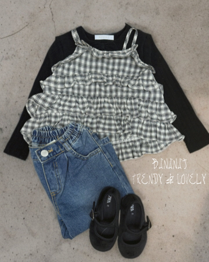 【予約】ハッシュトップス / bananaj (XS-JS)