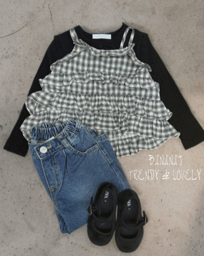 【予約】ハッシュトップス / bananaj (XS-JS)