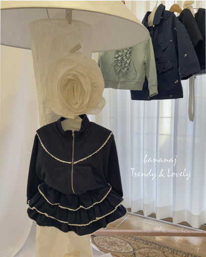 【予約】ベリーカンカンスカート / bananaj (XS-JS)