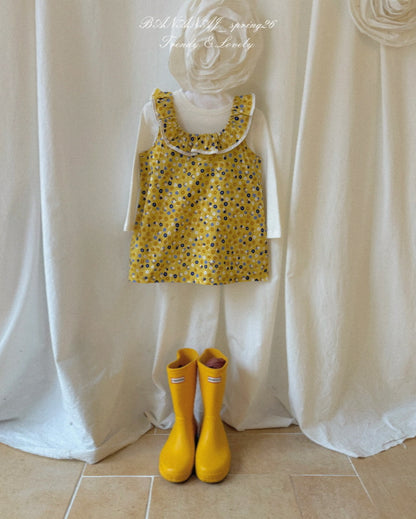 【予約】ミュミュワンピース / bananaj (XS-JS)