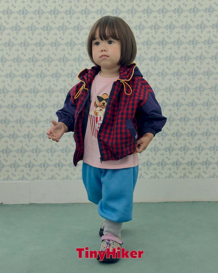 【予約】check hood jumper / tinyhiker (XS-XL)