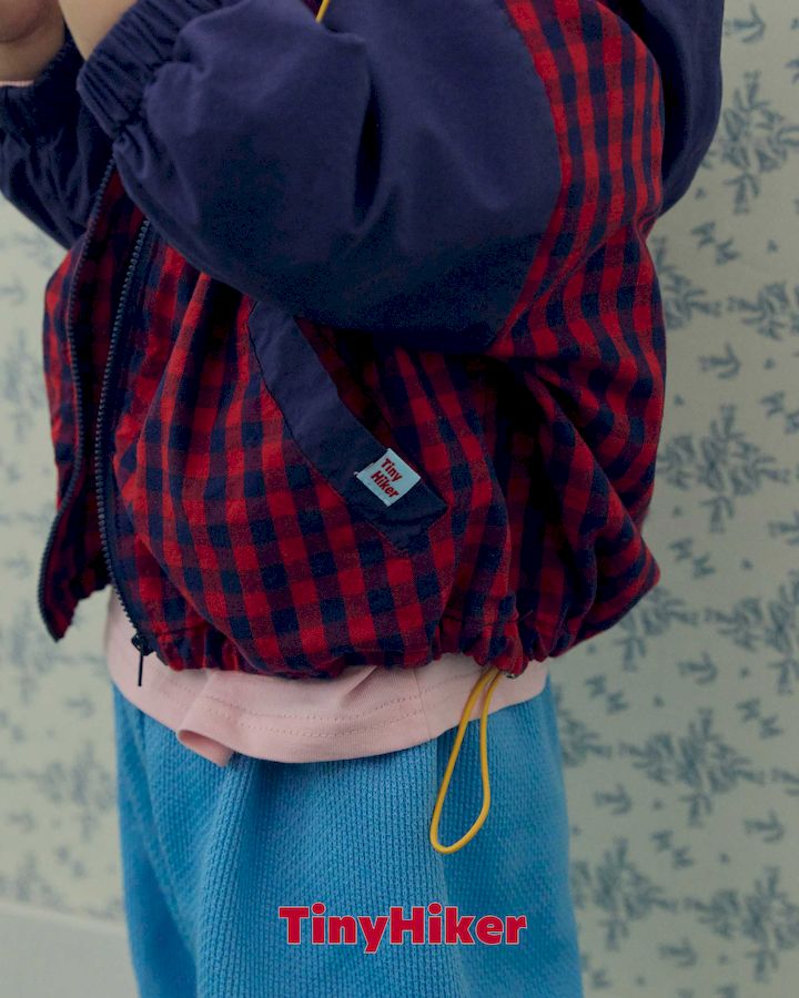 【予約】check hood jumper / tinyhiker (XS-XL)