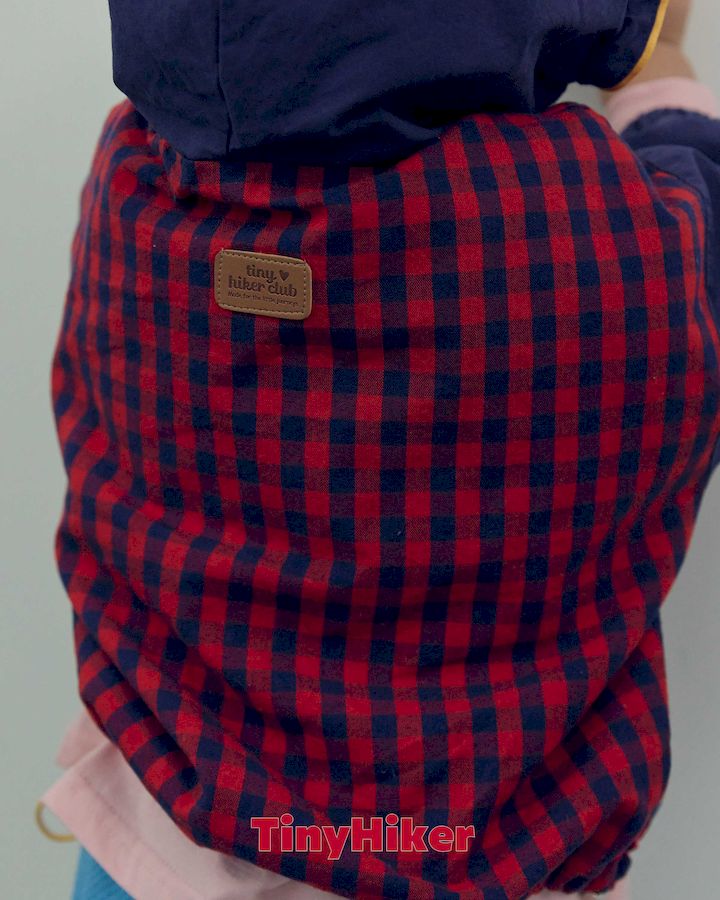 【予約】check hood jumper / tinyhiker (XS-XL)