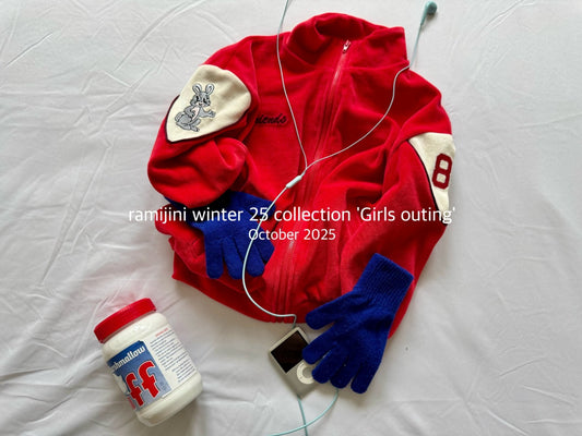 【予約】velour bunny jumper  / ramijini (S-JM)