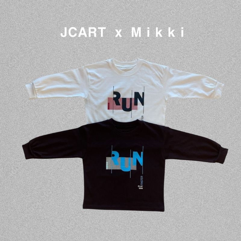 【予約】RUN Tシャツ / mikki (S-4XL)