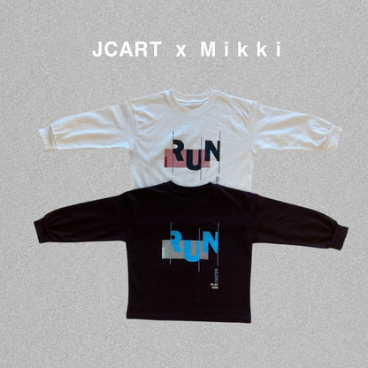 【予約】RUN Tシャツ / mikki (S-4XL)