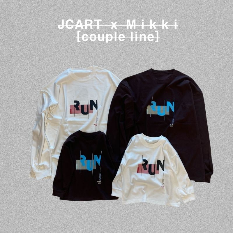 【予約】RUN Tシャツ / mikki (S-4XL)