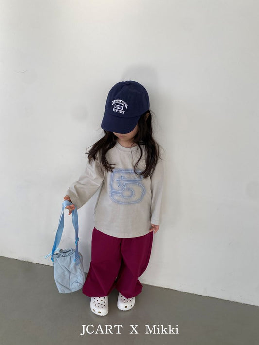 【予約】5スターTシャツ / mikki (S-4XL) 5별쭉티