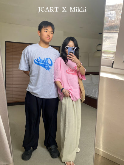 【予約】リネン風パンツ / mikki (S-4XL)무릎안나오는린넨팬츠