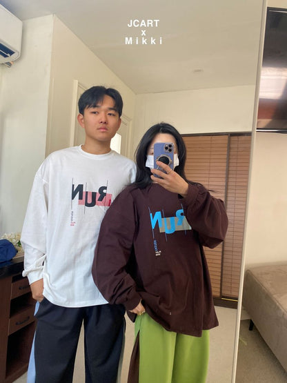 【予約】RUN Tシャツ / mikki (S-4XL)