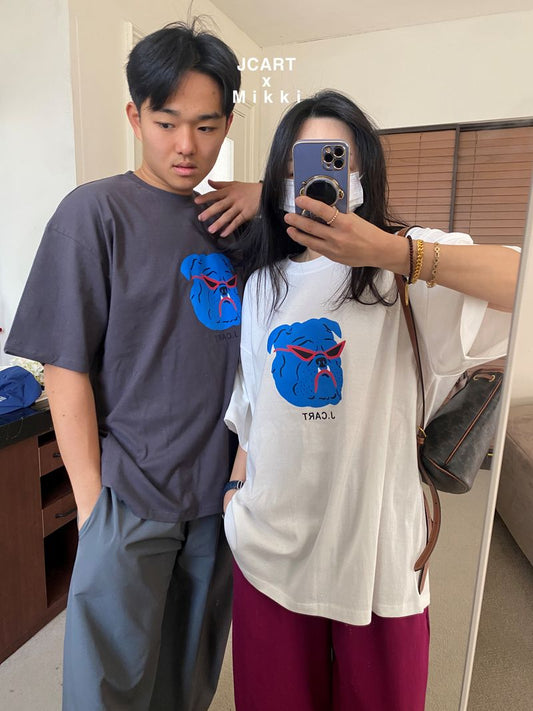 【予約】ブルドッグ半袖Tシャツ / mikki (S-4XL)