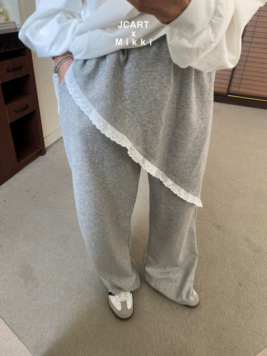 【予約】ラップレースパンツ/ mikki (S-4XL)