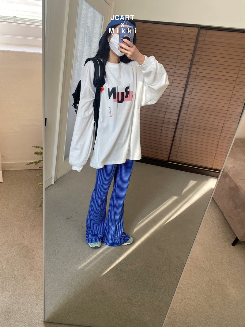 【予約】RUN Tシャツ / mikki (S-4XL)