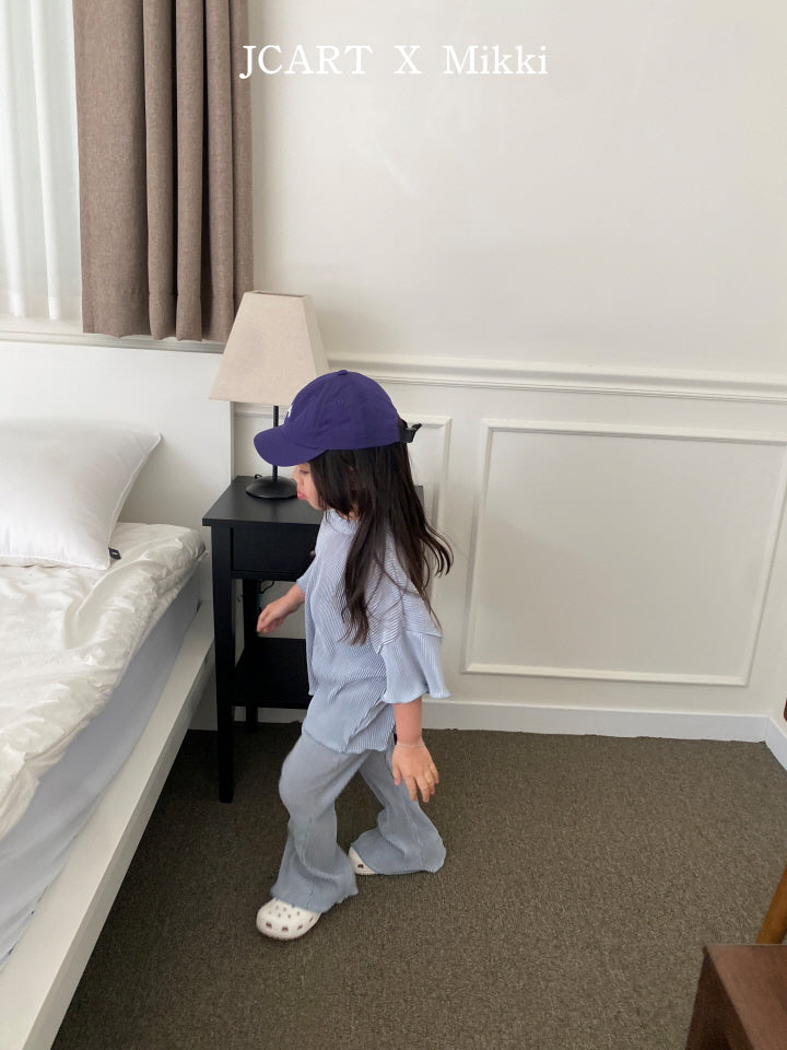 【予約】プリーツブーツカットパンツ / mikki (S-4XL/Adult)플리츠부츠컷팬츠