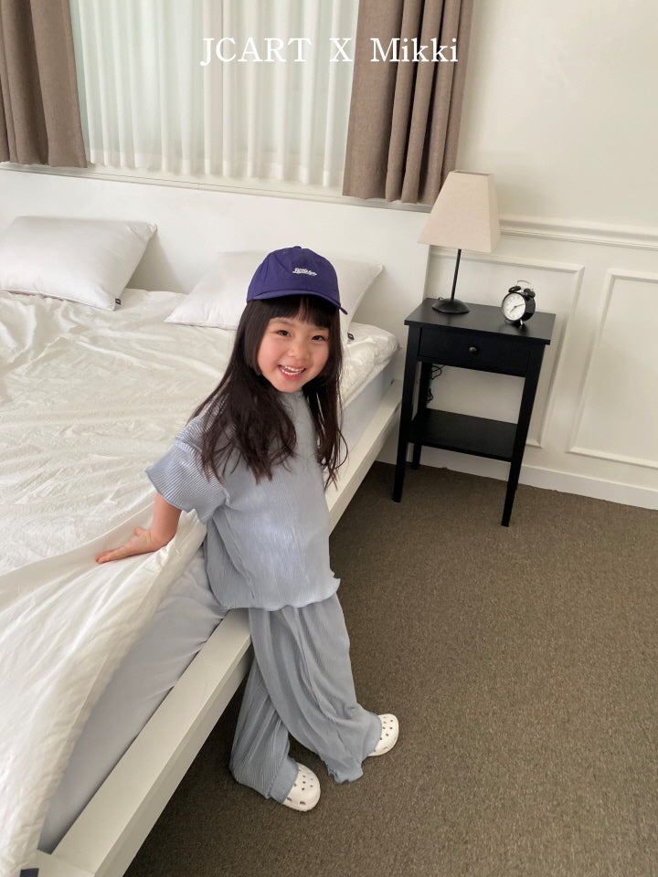 【予約】プリーツストレートパンツ / mikki (S-4XL/Adult)플리츠일자팬츠