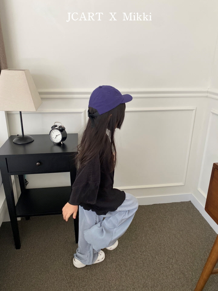 【予約】プリーツストレートパンツ / mikki (S-4XL/Adult)플리츠일자팬츠