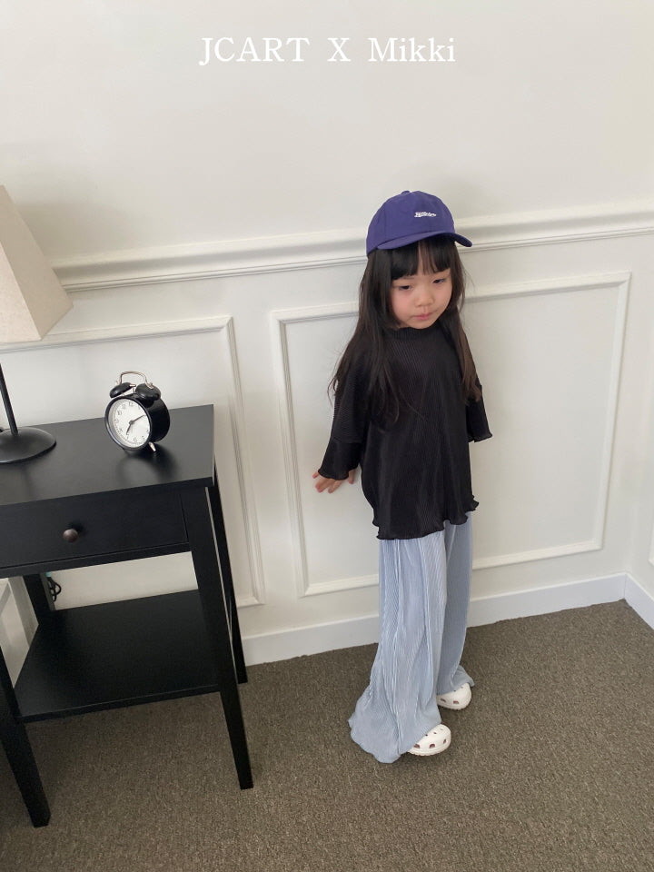 【予約】プリーツストレートパンツ / mikki (S-4XL/Adult)플리츠일자팬츠