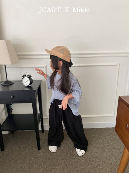 【予約】リネン風パンツ / mikki (S-4XL)무릎안나오는린넨팬츠