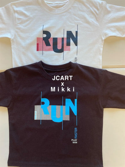 【予約】RUN Tシャツ / mikki (S-4XL)
