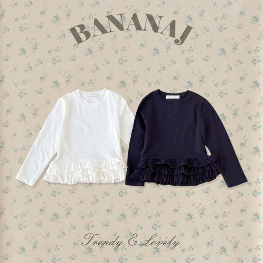 【予約】メゾンカンカンTシャツ / bananaj (XS-JS)
