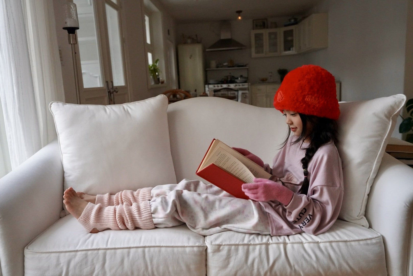 【予約】joy flower pants  / ramijini (S-JM)