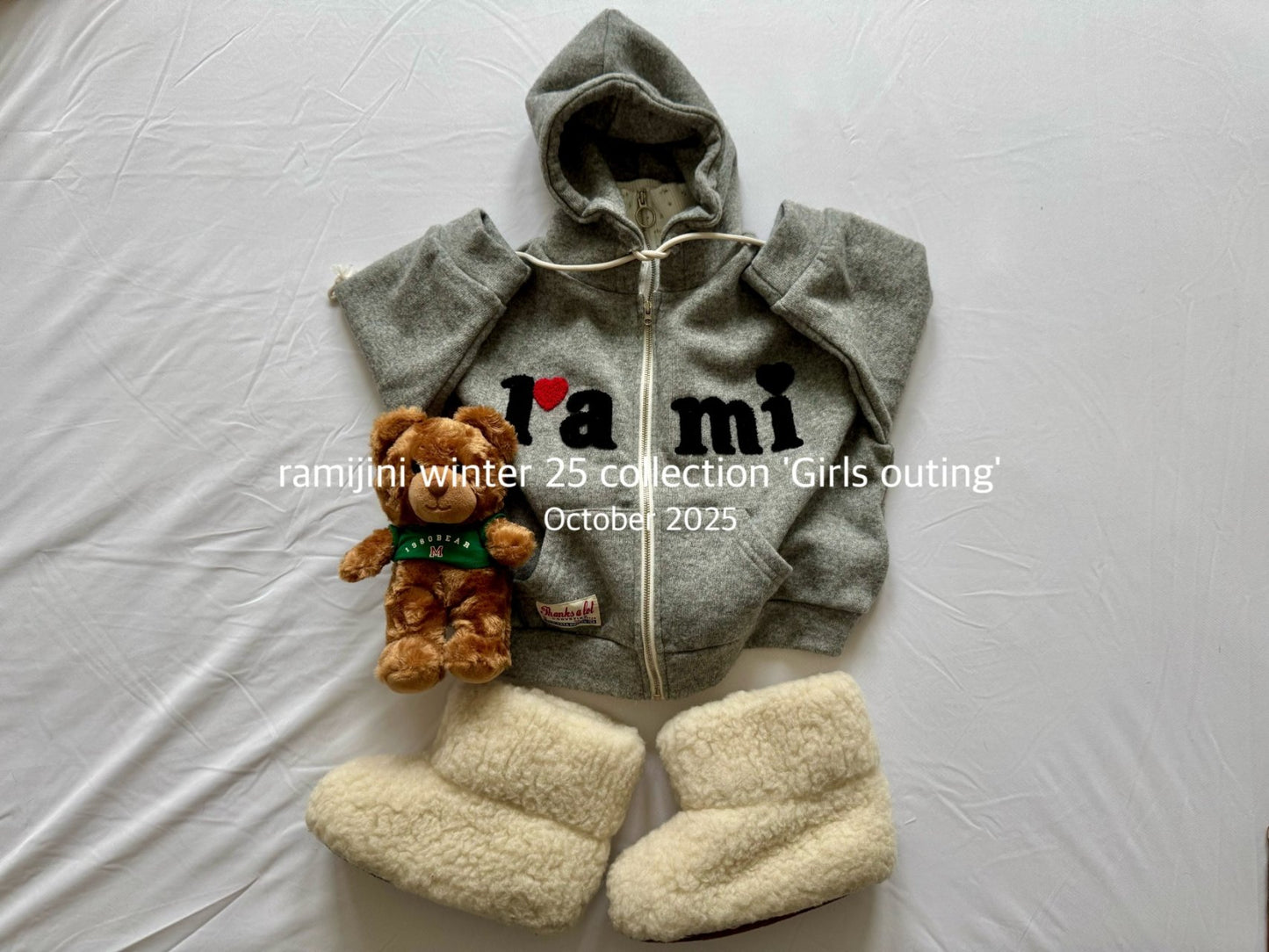 【予約】rami hood zip up / ramijini (S-JM)