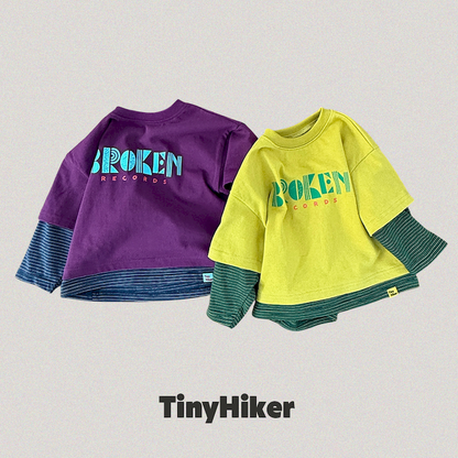 【予約】record layered T / tinyhiker (XS-XL)