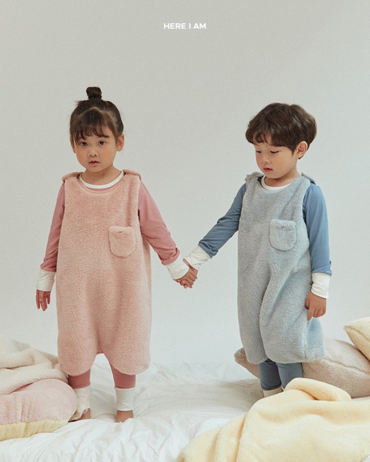 【予約】kinder sleeping vest  / here i am 13