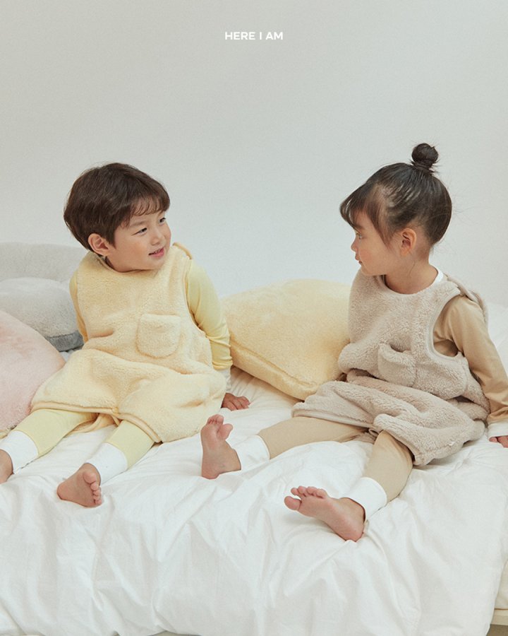 【予約】kinder sleeping vest  / here i am 13