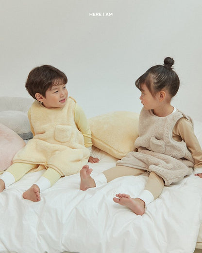 【予約】kinder sleeping vest  / here i am 13