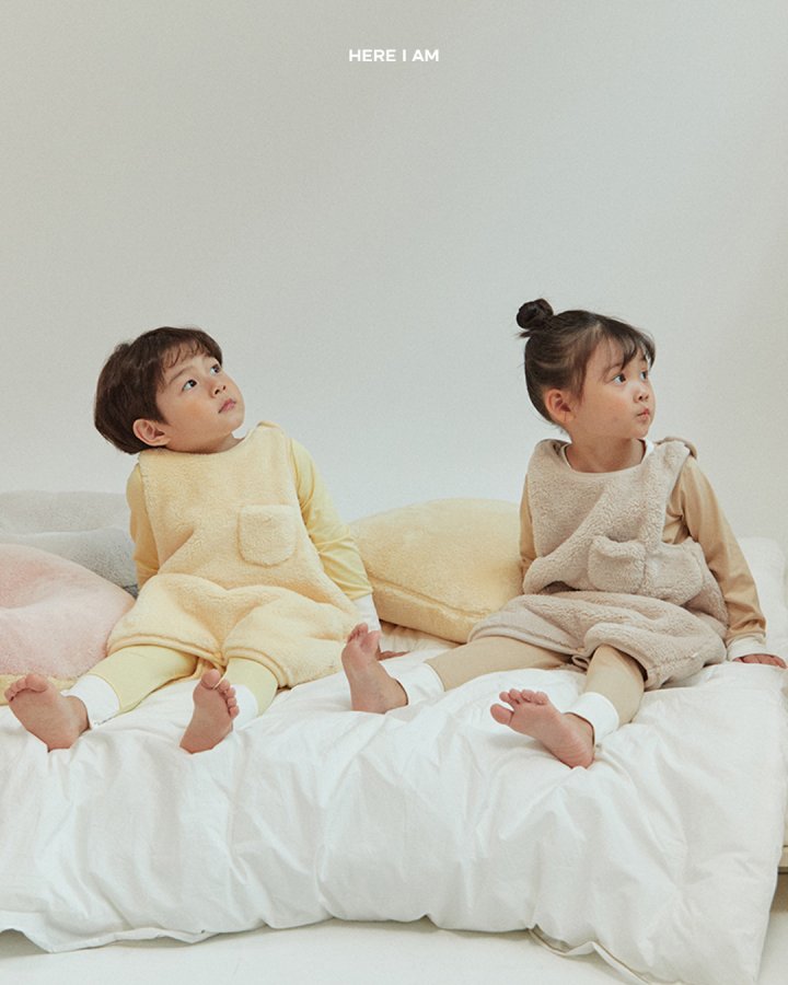 【予約】kinder sleeping vest  / here i am 13