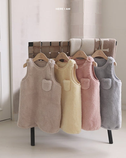 【予約】kinder sleeping vest  / here i am 13