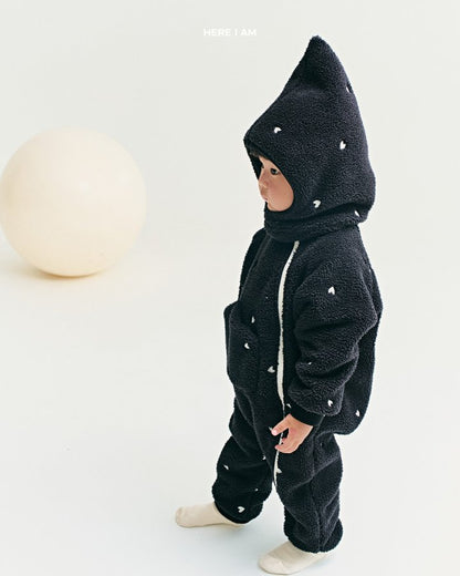 【予約】heart baby suit  / here i am 24