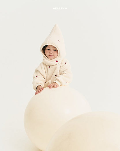 【予約】heart baby suit  / here i am 24