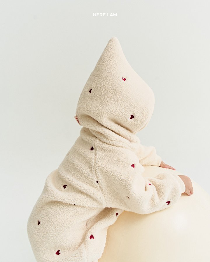 【予約】heart baby suit  / here i am 24