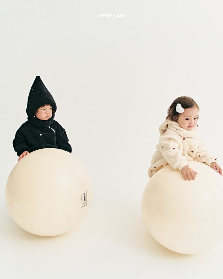 【予約】heart baby suit  / here i am 24