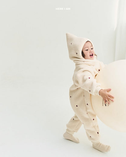 【予約】heart baby suit  / here i am 24